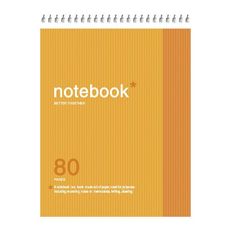 Kołonotatnik PaperHome A6/80/60g kratka, #1 - 9