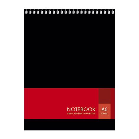 Kołonotatnik PaperHome A6/80/60g kratka, #1 - 3