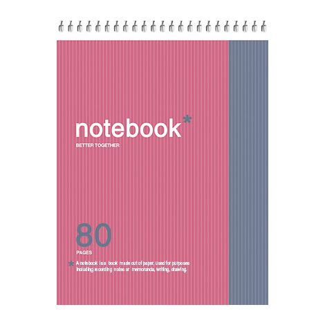 Kołonotatnik PaperHome A6/80/60g kratka, #1 - 4