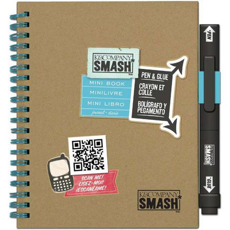 Dziennik Smash Mini 3D, Niebieski