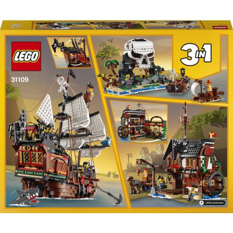 LEGO Creator 31109 3w1 Statek piracki - 3