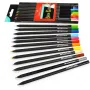 Kredki ołówkowe Faber-Castell Black Edition trójkątne, 12kol - 3