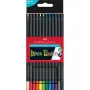 Kredki ołówkowe Faber-Castell Black Edition trójkątne, 12kol - 2