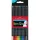 Kredki ołówkowe Faber-Castell Black Edition trójkątne, 12kol