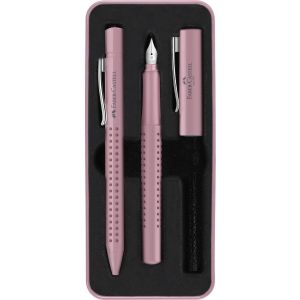 Zestaw Prezentowy Faber-Castell Grip 2010 Shadow Rose Pióro + Długopis