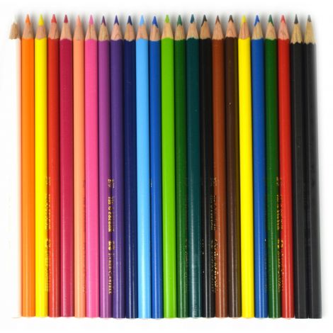Kredki ołówkowe Faber-Castell Sleeve, 22 kolory - 2