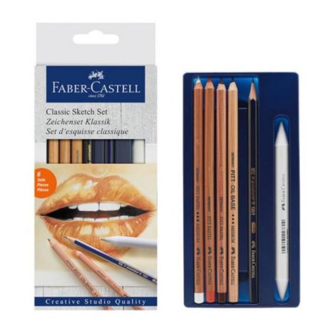 Zestaw do szkicowania Faber-Castell Classic, 6 elementów - 2
