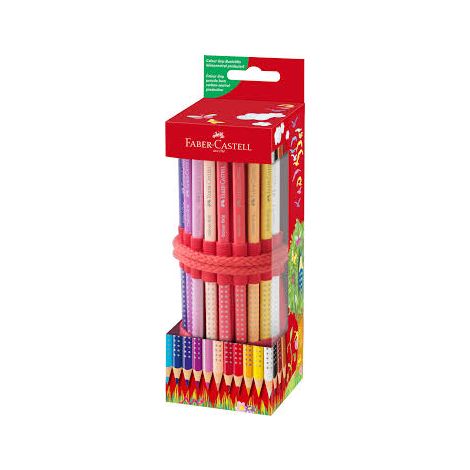 Kredki ołówkowe Faber-Castell Sleeve, 18 kolorów, w piórniku rolowanym