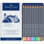 Kredki akwarelowe Faber-Castell Goldfaber, 12 kolorów, opakowanie metalowe - 3