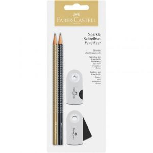 Zestaw szkolny Faber-Castell Sparkle Pearl, Złoty