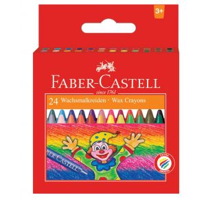 Kredki woskowe Faber-Castell 24 kolory