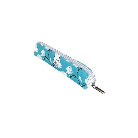 Piórnik saszetka mini Beebee ekoskóra Magnolie Blue