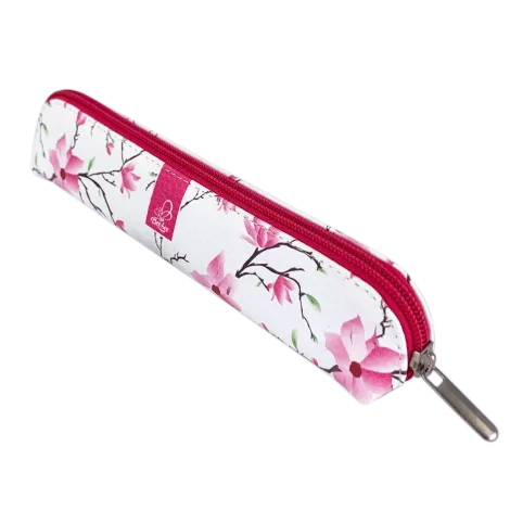 Piórnik saszetka mini Beebee ekoskóra Magnolie Pink