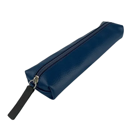 Piórnik saszetka płaska Beebee ekoskóra Dark Blue