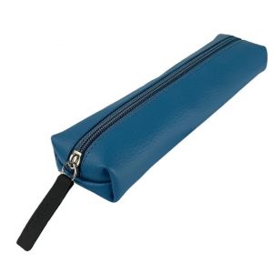 Piórnik saszetka płaska Beebee ekoskóra Denim Blue
