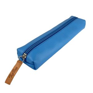 Piórnik saszetka płaska Beebee ekoskóra Fiolet Blue