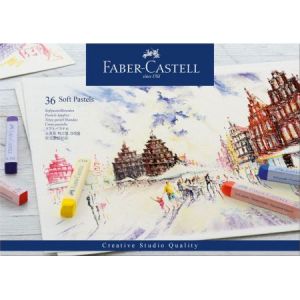 Pastele suche Faber-Castell Creative Studio Mini, 36 sztuk