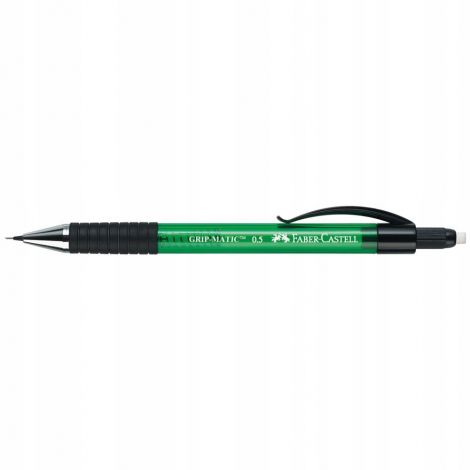 Ołówek automatyczny Faber-Castell Grip-Matic 1375, 0,5 mm, zielony - 2
