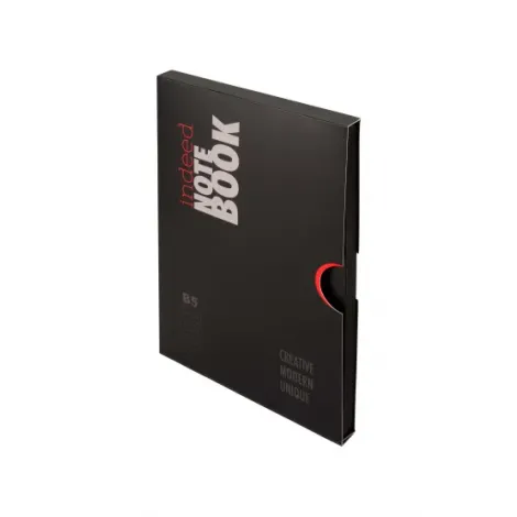 Notes Antra Indeed B5/210/100g linia, Czarny