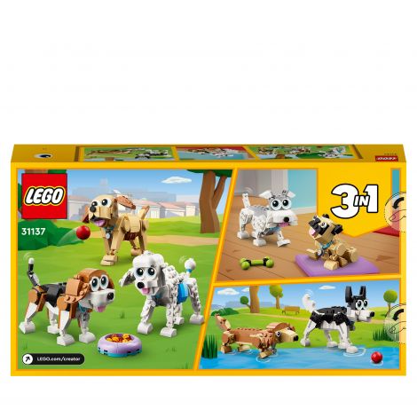 LEGO Creator 31137 3w1 Urocze psiaki - 3