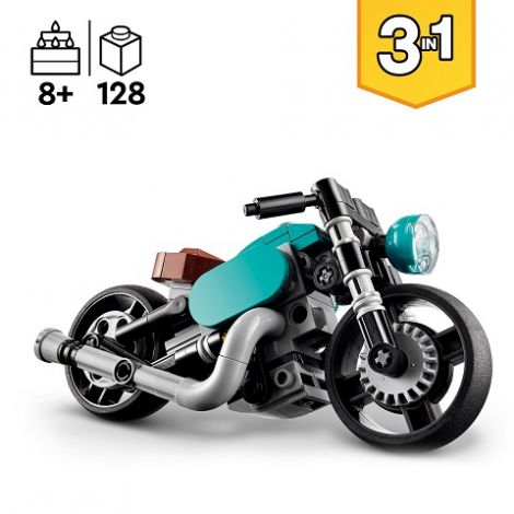 LEGO Creator 31135 3w1 Motocykl vintage - 2