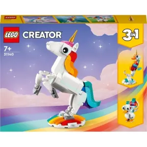 LEGO Creator 31140 3w1 Magiczny jednorożec