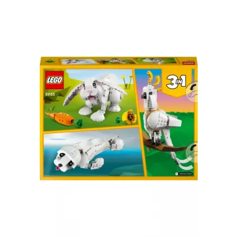 LEGO Creator 31133 3w1 Biały królik - 5