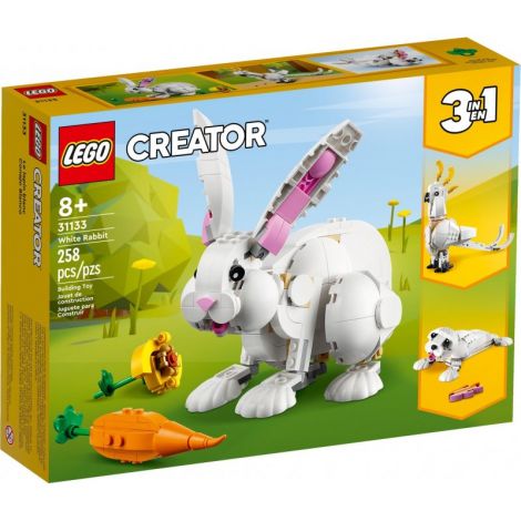 LEGO Creator 31133 3w1 Biały królik