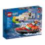 LEGO City 60373 Łódź strażacka - 2