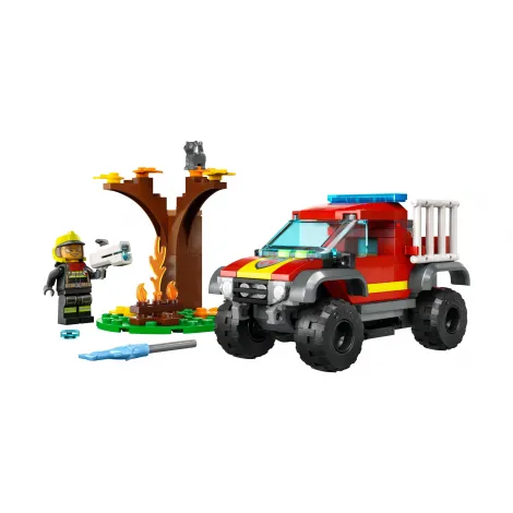 LEGO City 60393 Wóz strażacki 4x4 misja ratunkowa - 2