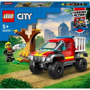 LEGO City 60393 Wóz strażacki 4x4 misja ratunkowa