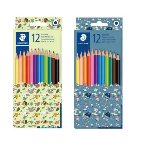 Kredki ołówkowe Staedtler Pattern sześciokątne, 12 kolorów - 2