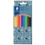 Kredki ołówkowe Staedtler Pattern sześciokątne, 12 kolorów - 2