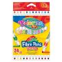 Pisaki dwustronne Colorino Fibre Pens, 24kol - 2
