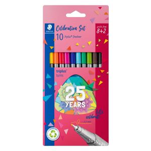 Cienkopisy Staedtler 0,3mm, 8+2kol