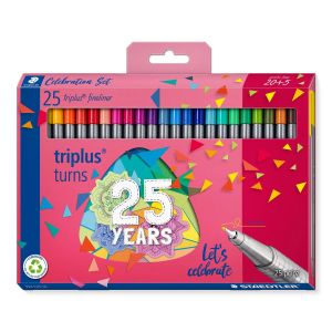 Cienkopisy Staedtler 0,3mm, 20+5kol