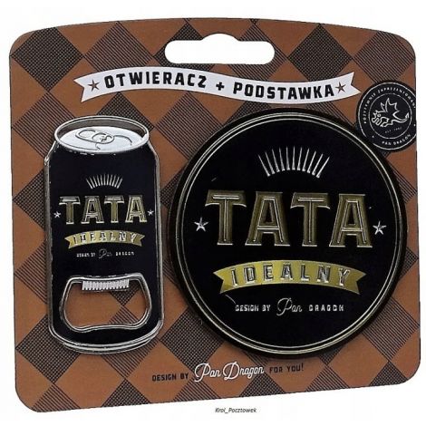 Otwieracz i podstawka Pan Dragon Tata idealny