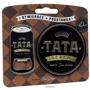 Otwieracz i podstawka Pan Dragon Tata idealny