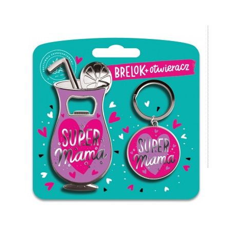Brelok i otwieracz Super Mama