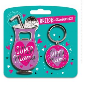 Brelok i otwieracz Super Mama