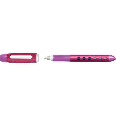 Pióro wieczne Faber-Castell Scribolino dla leworęcznych, Różowe - 2