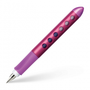 Pióro wieczne Faber-Castell Scribolino dla leworęcznych, Różowe