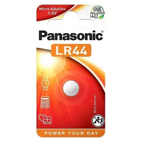 Bateria Panasonic LR44, 1szt