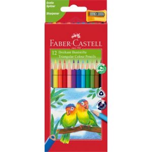 Kredki ołówkowe Faber-Castell Eco Colour, 12 kolorów
