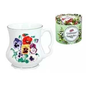 Kubek Babuni Carmani 400ml - Bratki