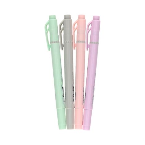 Zakreślacze Pentel Illumina Flex dwustronne Pastel, 4 kolory - 2