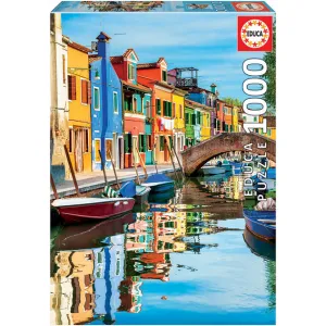 Puzzle Educa 1000el Burano - Włochy