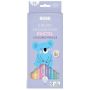 Kredki ołówkowe Interdruk Bebe Pastel trójkątne, 12 kolorów - 2