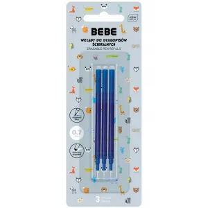 Wkład do długopisu wymazywalnego BEBE 0.7mm niebieski