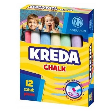 Kreda Astra chodnikowa, 12 kolorów